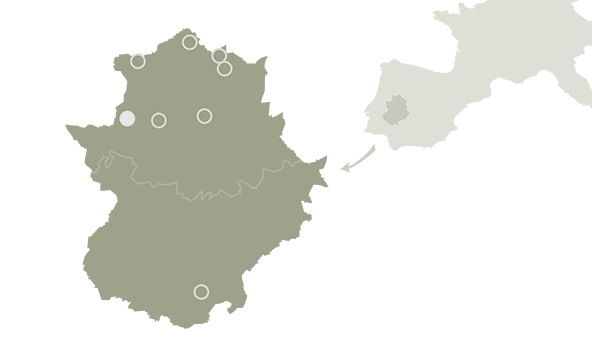 Mapa Hospedería Alcántara