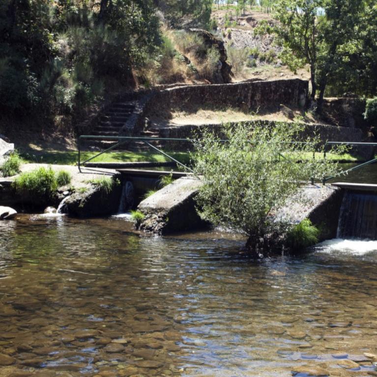 Natural swimming pools in Sierra de Gata